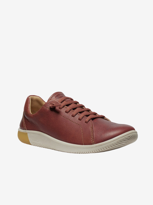 Keen Braun Damen Leder Turnschuhe Keen KNX Lace