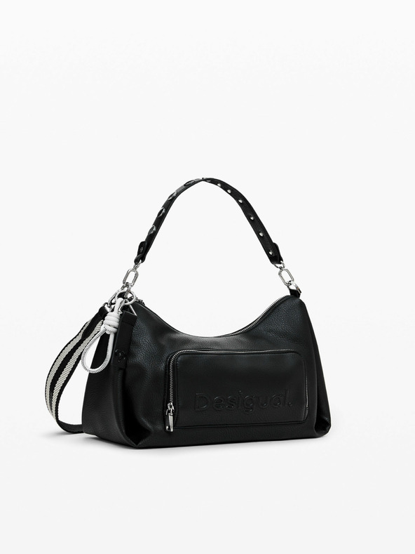 Desigual Damen Handtasche Desigual Half Logo Mayari Maxi