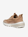 Geox Braune Damen-Sneaker Geox Spherica Actif