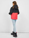 Sam 73 Korallfarbene und schwarze Kinderjacke SAM 73 Kimia