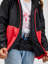 Sam 73 Korallfarbene und schwarze Kinderjacke SAM 73 Kimia