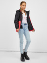 Sam 73 Korallfarbene und schwarze Kinderjacke SAM 73 Kimia