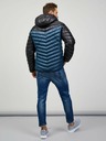 Sam 73 Schwarz-blaue Herren-Steppjacke SAM 73 Ulrik