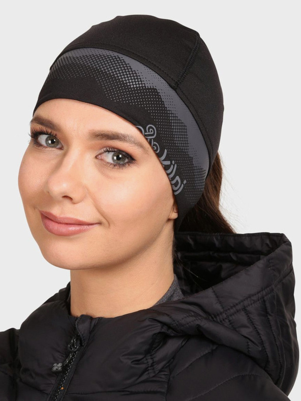 Kilpi Schwarze Damen-Laufmütze Kilpi TAIL-U