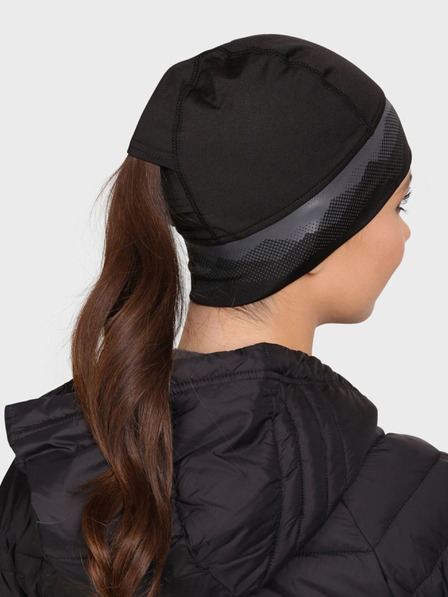 Kilpi Schwarze Damen-Laufmütze Kilpi TAIL-U