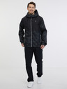 Sam 73 Schwarze, leichte, gemusterte Herrenjacke SAM 73 Antonio
