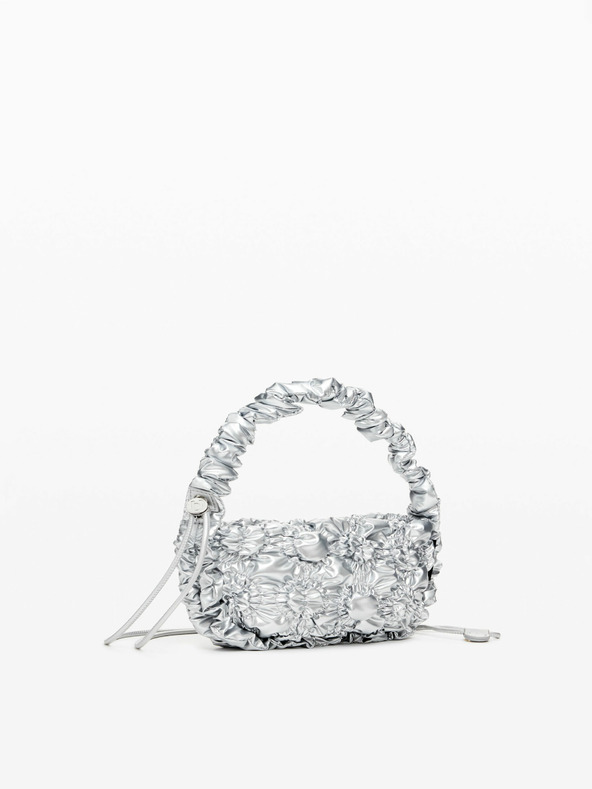Desigual Desigual Damen Flossy Eibar Mini Handtasche in Silber