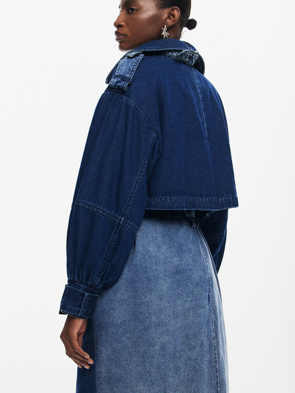 Desigual Desigual Berlin Damen Denim Trenchcoat