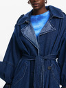 Desigual Desigual Berlin Damen Denim Trenchcoat