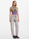Desigual Damen Desigual Cuadri T-Shirt