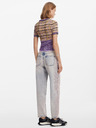 Desigual Damen Desigual Cuadri T-Shirt