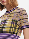 Desigual Damen Desigual Cuadri T-Shirt