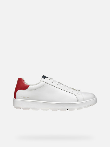 Geox Weiße Herren Geox Spherica ECUB-1 Turnschuhe