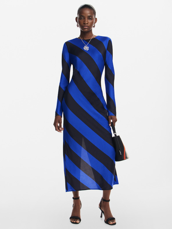 Desigual Desigual Damen gestreiftes Trinity Kleid
