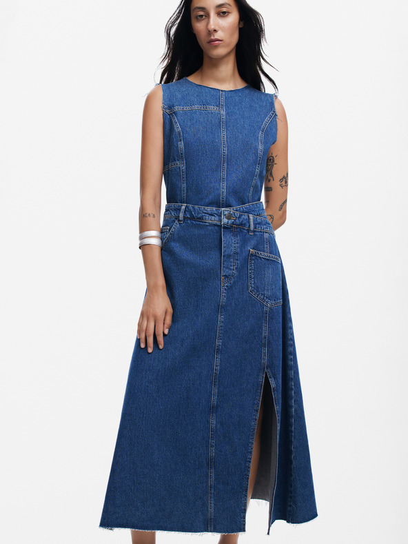Desigual Desigual Nueva York Damen Denim Kleid