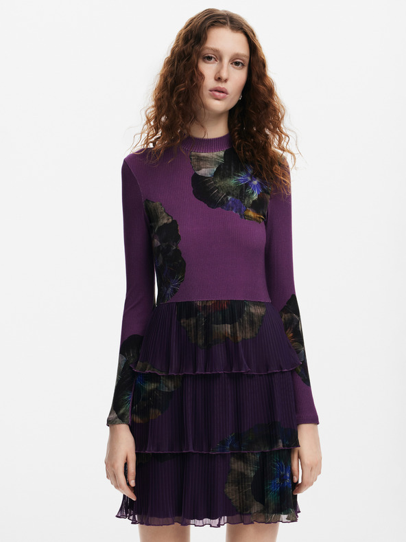 Desigual Desigual Pensee Lacroix Damen Kleid mit Blumenmuster