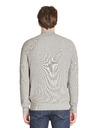 Celio Graue Herrenstrickjacke mit Reißverschluss Celio Jeshintano