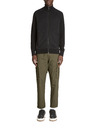 Celio Schwarze Herrenstrickjacke mit Reißverschluss Celio Jebille