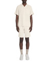 Celio Cremefarbenes Herrenhemd Celio Bagaz