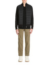 Celio Schwarze Herrenjacke mit Kragen Celio Jipychess