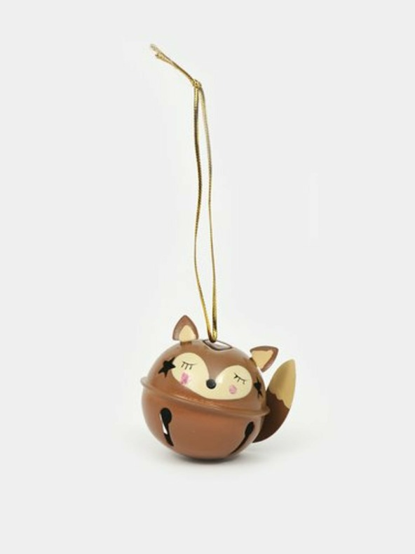 Sass & Belle Brauner hängender Glockenschmuck Sass & Belle - Vogel