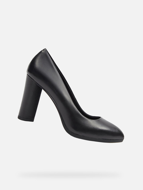 Geox Schwarze Damen-Pumps Geox Walk Pleasure 90