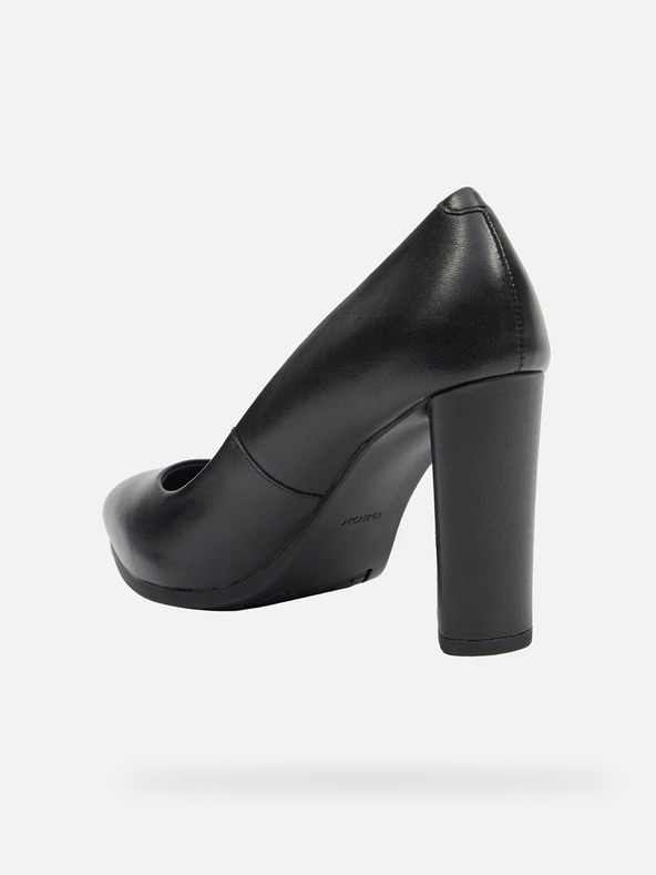 Geox Schwarze Damen-Pumps Geox Walk Pleasure 90