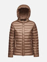 Geox Dunkelbraune Damen Daunenjacke Geox Jaysen