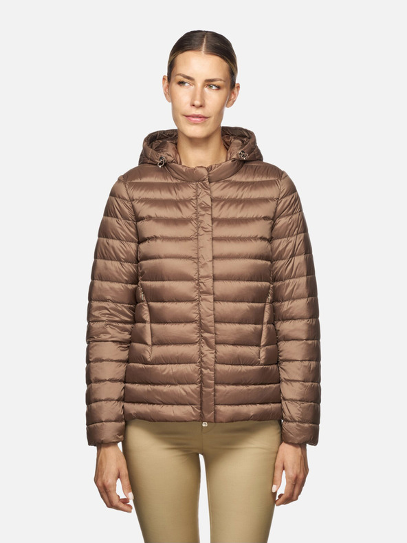 Geox Dunkelbraun Damen Steppjacke Geox Jaysen