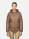 Geox Dunkelbraune Damen Daunenjacke Geox Jaysen
