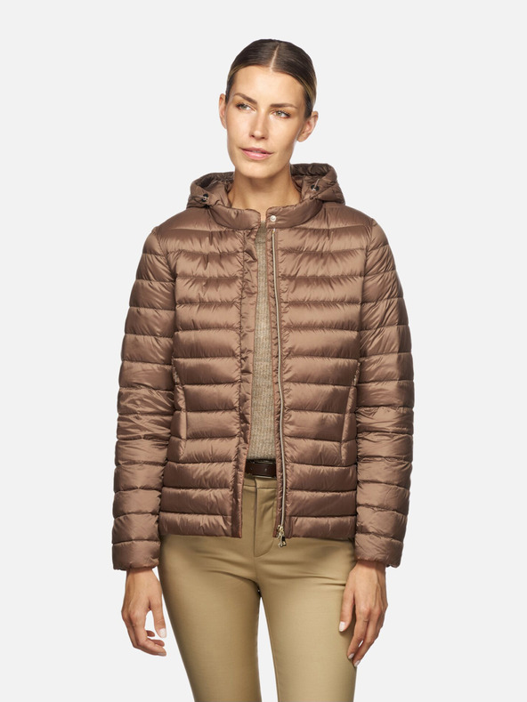 Geox Dunkelbraun Damen Steppjacke Geox Jaysen