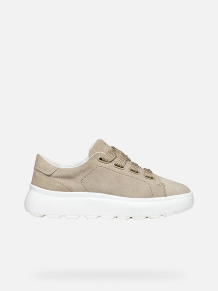 Geox Beige Geox Spherica EC4.1 Damen Turnschuhe