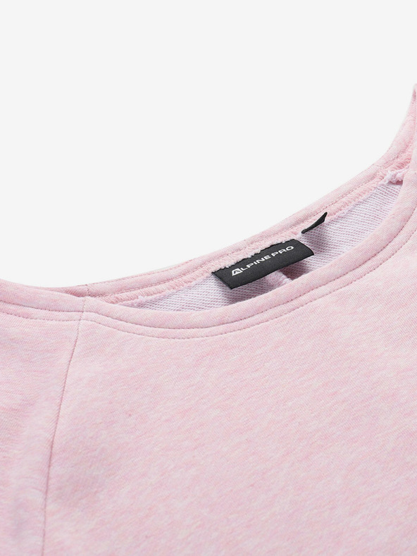 ALPINE PRO Rosa Damen Baumwollkleid Alpine Pro MOLEDA