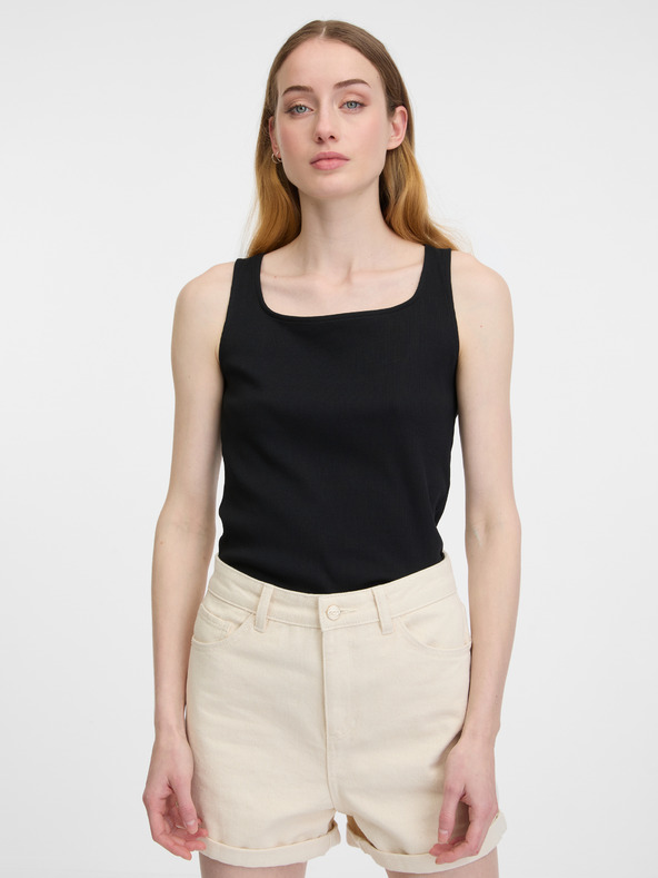 Orsay Schwarzes Damen Tank-Top ORSAY