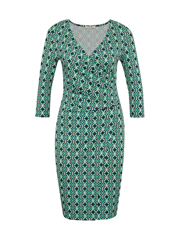 Orsay Grünes knielanges Damenkleid ORSAY