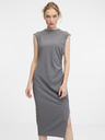 Orsay Graues Damen-Midikleid ORSAY
