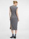 Orsay Graues Damen-Midikleid ORSAY