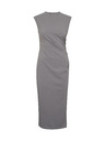 Orsay Graues Damen-Midikleid ORSAY