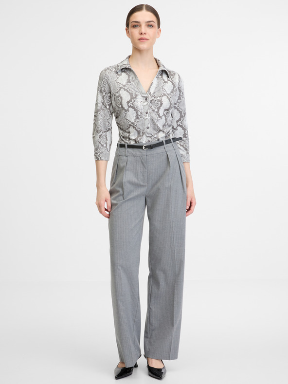 Orsay Schwarz-weiße Damenbluse ORSAY