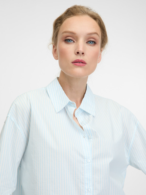 Orsay Hellblaues Damen-Shirt ORSAY