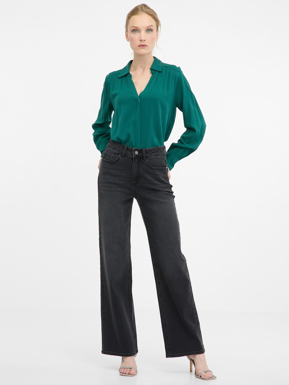 Orsay Grüne Damenbluse ORSAY