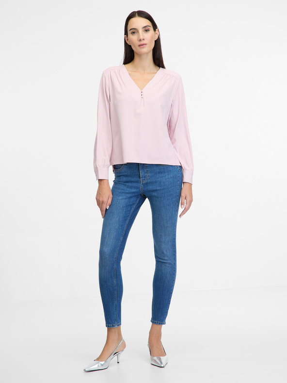 Orsay Hellrosa Bluse ORSAY