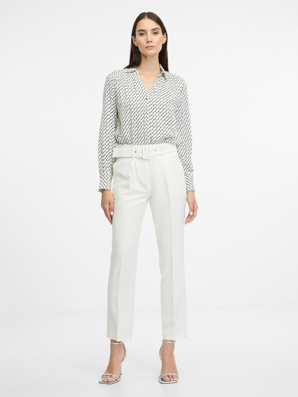 Orsay Cremefarbene Damenhose ORSAY