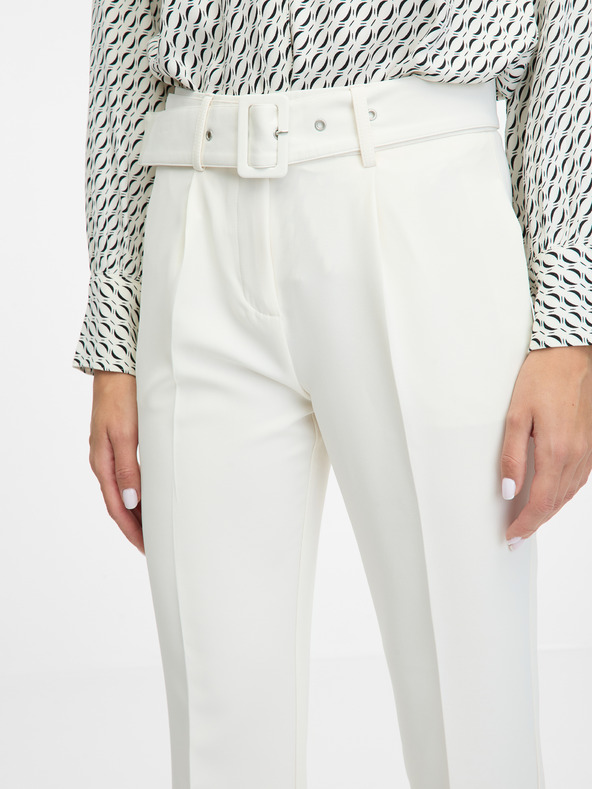 Orsay Cremefarbene Damenhose ORSAY