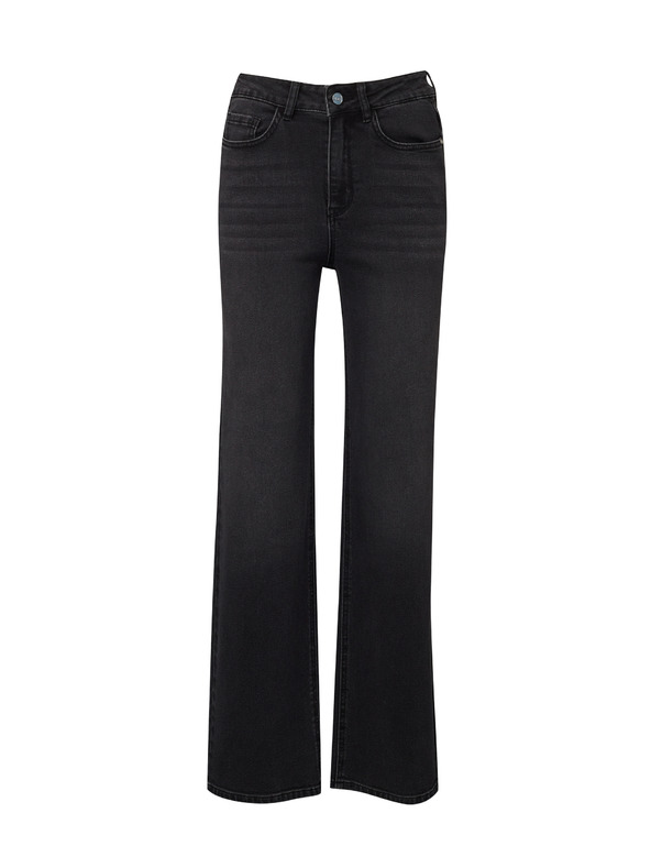 Orsay Schwarze weite Damenjeans ORSAY