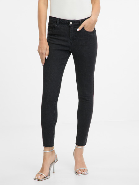 Orsay Schwarze Skinny-Fit-Jeans für Damen ORSAY