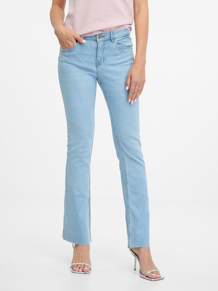 Orsay Hellblaue Damen-Bootcut-Jeans ORSAY