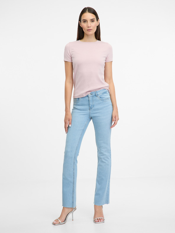 Orsay Hellblaue Damen-Bootcut-Jeans ORSAY
