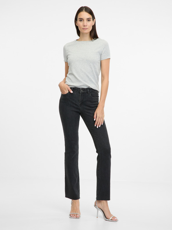 Orsay Schwarze Damen-Bootcut-Jeans ORSAY