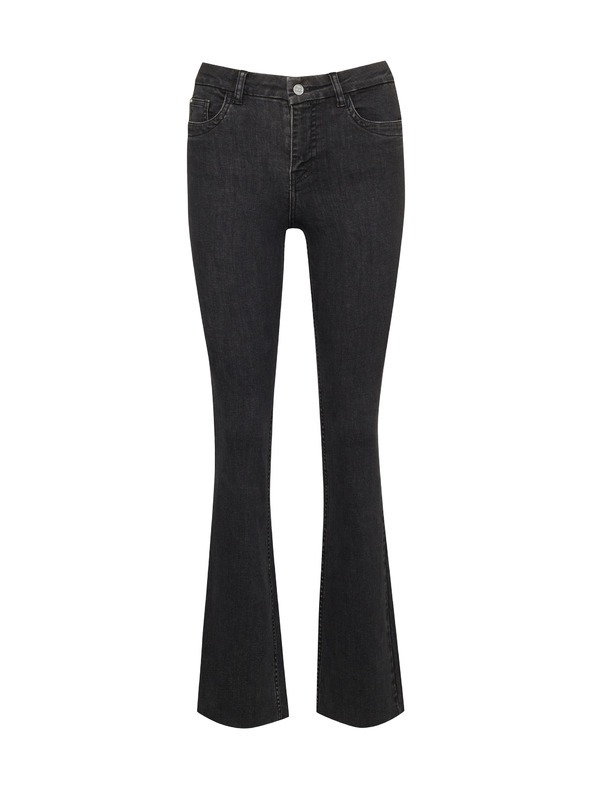 Orsay Schwarze Damen-Bootcut-Jeans ORSAY